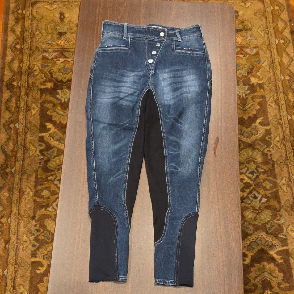 Fair Play Denim Full Seat Breeches